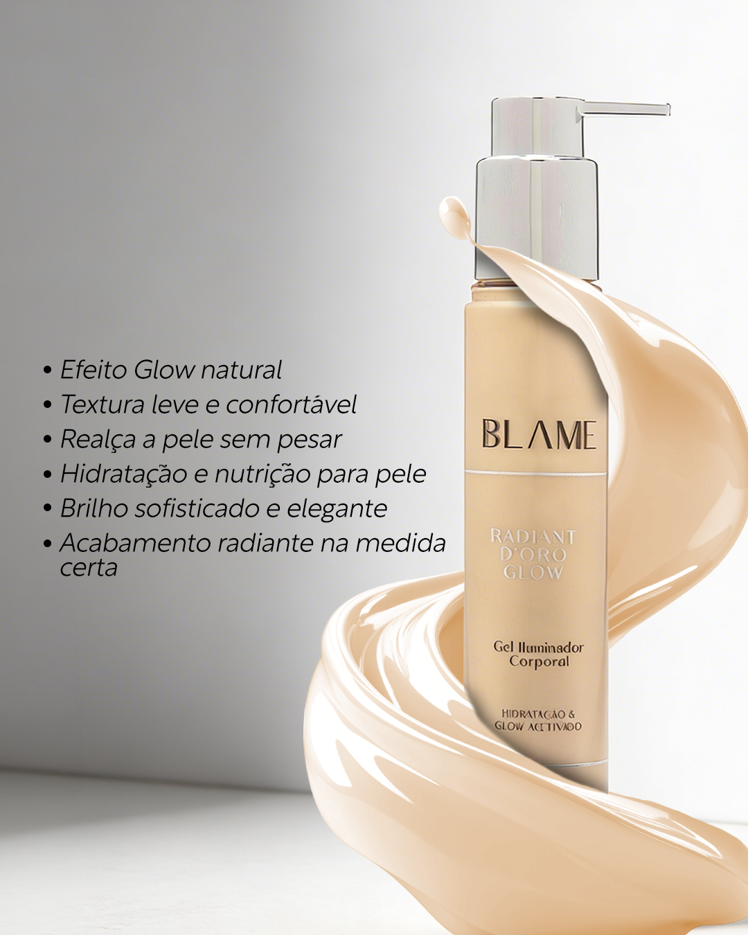 ILUMINADOR CORPORAL RADIANT D'ORO GLOW BLAME 120G