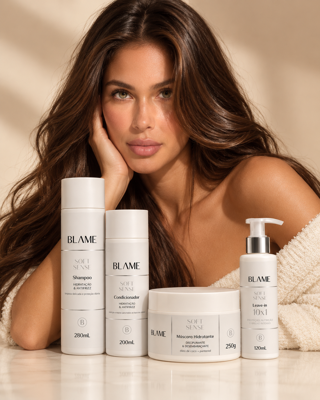 Kit Blame Anti Frizz — Hidratação Profunda