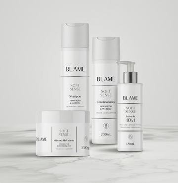 KIT Anti Frizz Shampoo + Condicionador + Máscara + Leave-in