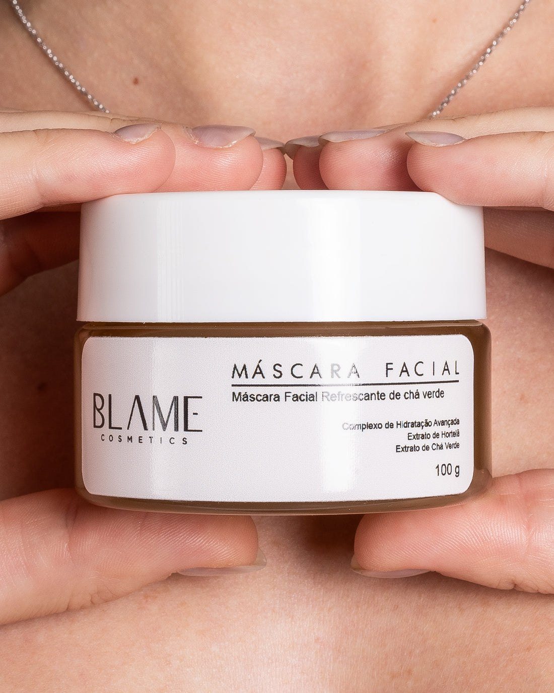 Máscara Facial de Chá Verde 100g Blame