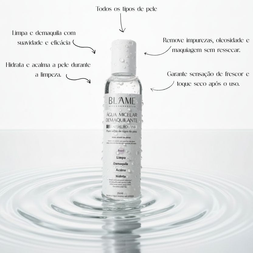 Água Micelar Demaquilante 200ml Blame